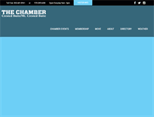 Tablet Screenshot of cbchamber.com